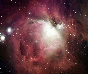 Orion gases and stars, in M42, imaged by the HST.
